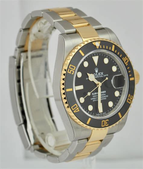 black and gold rolex submariner|2021 Rolex Submariner for sale.